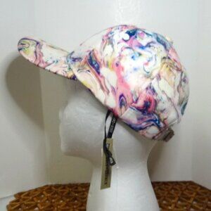 Coco & Carmen Tie-Dyed Baseball Cap, NWT